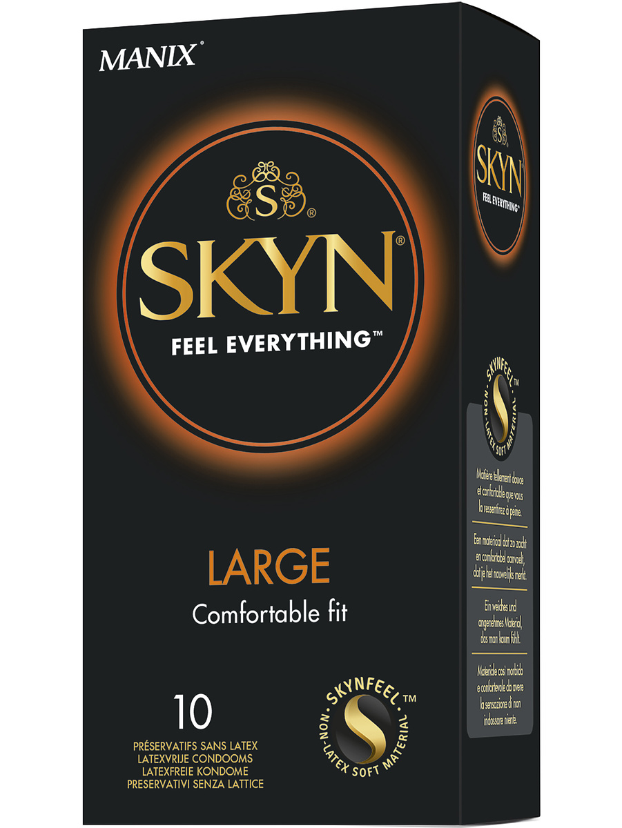 Skyn Large Condoms, 10-pack