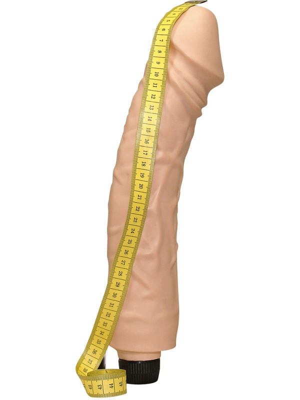 Giant Lover Dildo Vibrator, 33 cm