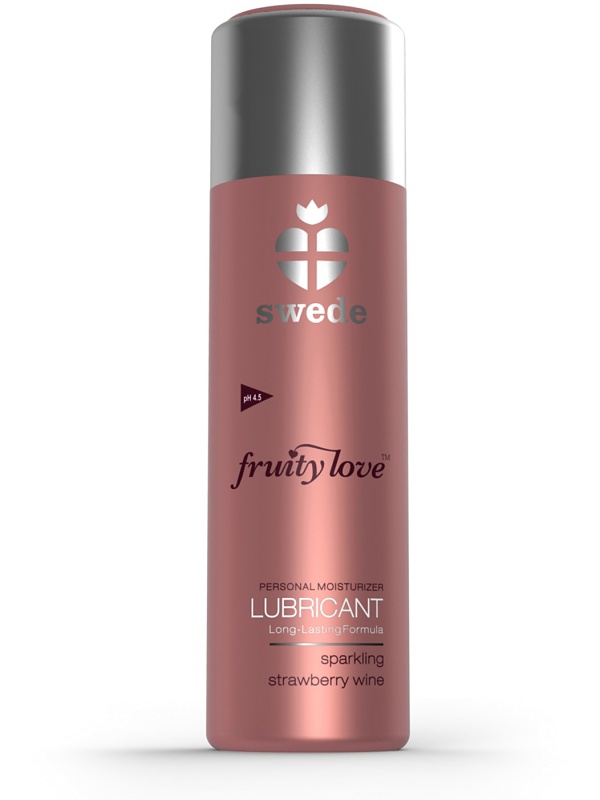 Waterbased Lubricant, Sparkling Strawberry Wine