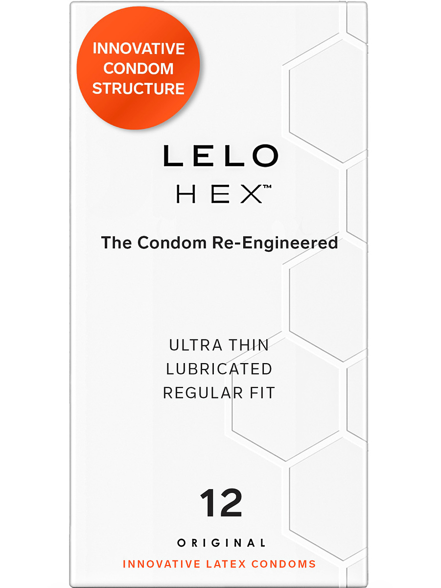 HEX Original Condoms, 12-pack