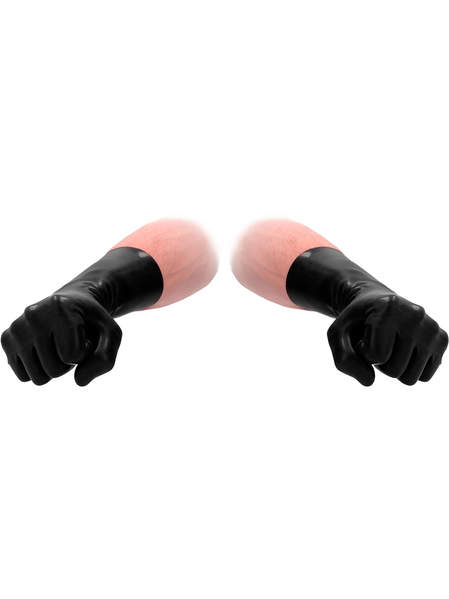 Latex Short Gloves