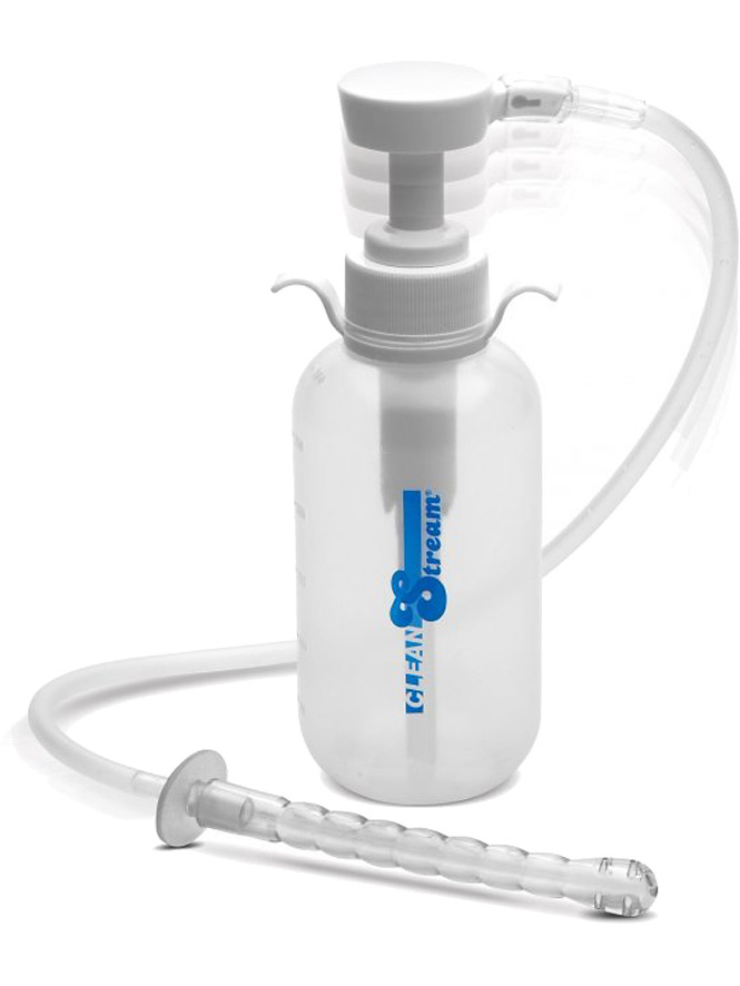 Pump Action Enema Bottle with Nozzle 