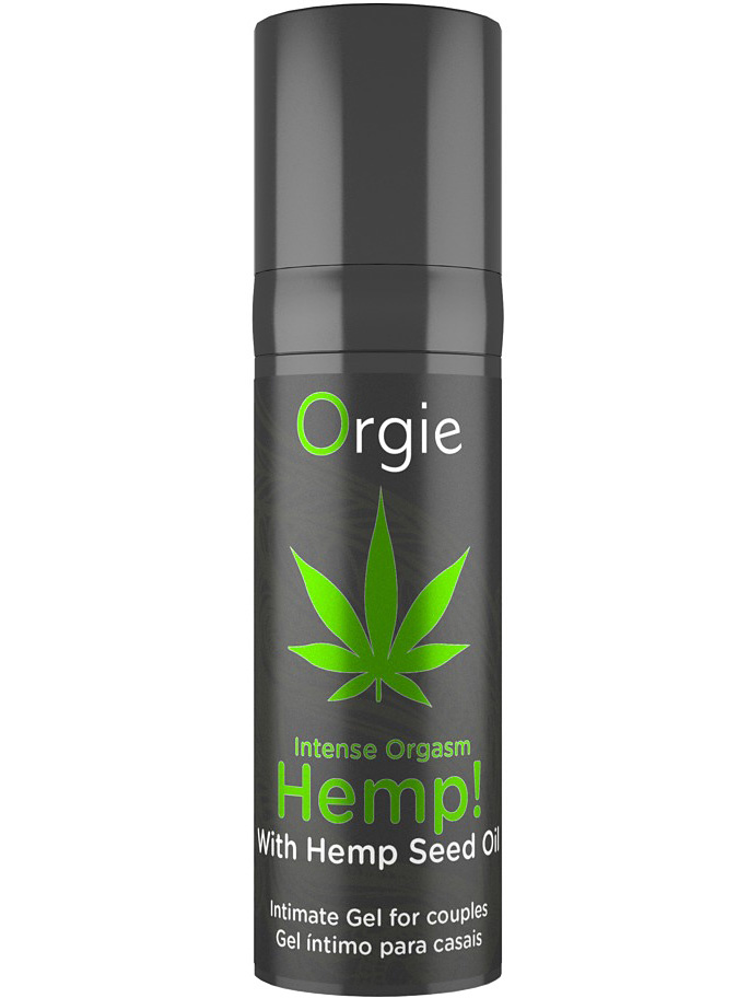 Intense Orgasm Hemp, Intimate Gel for Couples