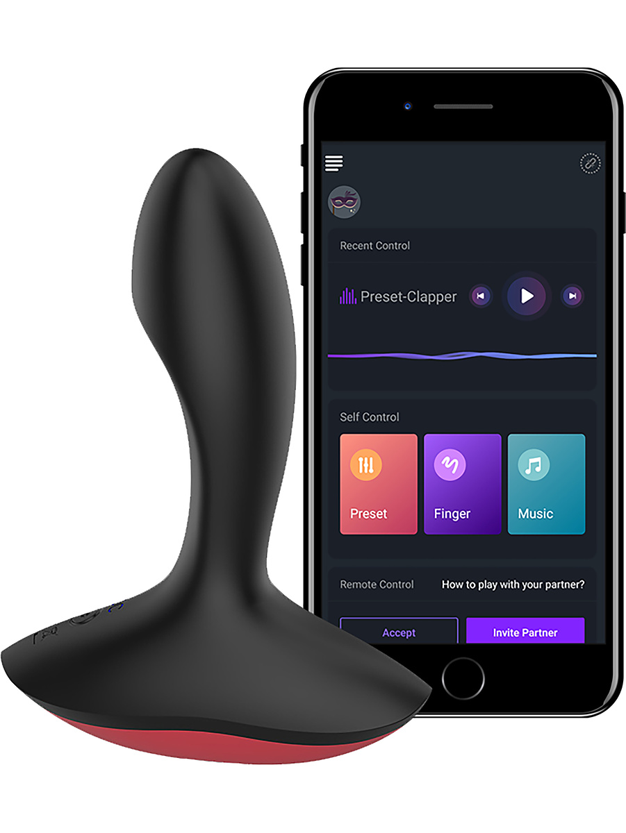 Solstice, App-Controlled Prostate Vibrator