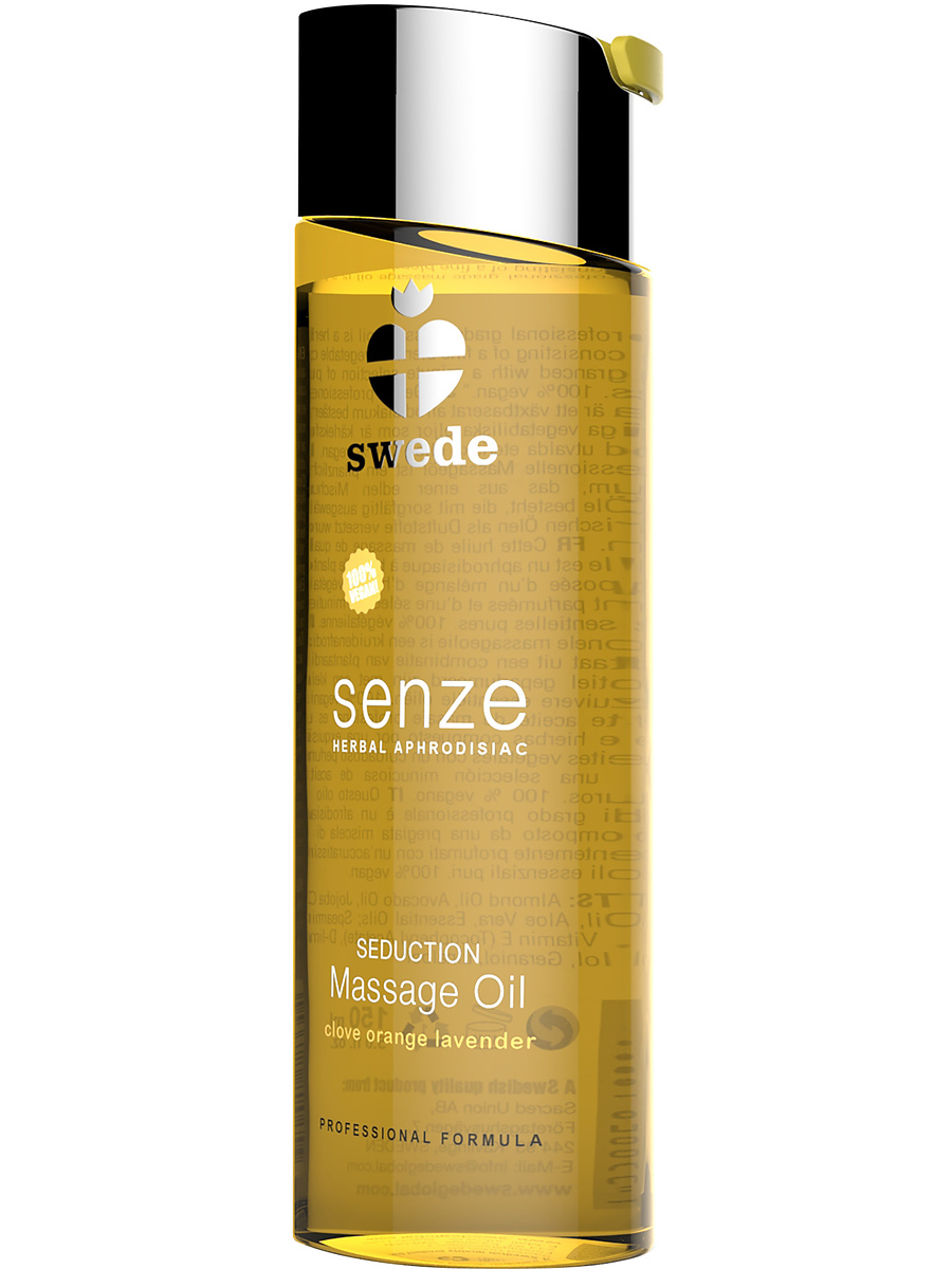 Seduction Massage Oil, Clove/Orange/Lavender