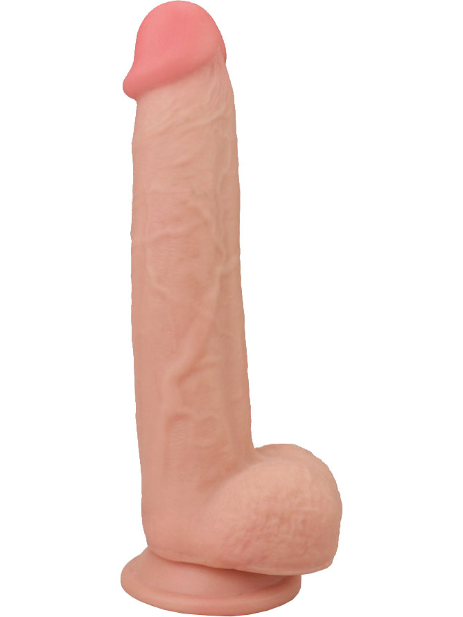 Sliding-Skin Dildo, 24.5 cm