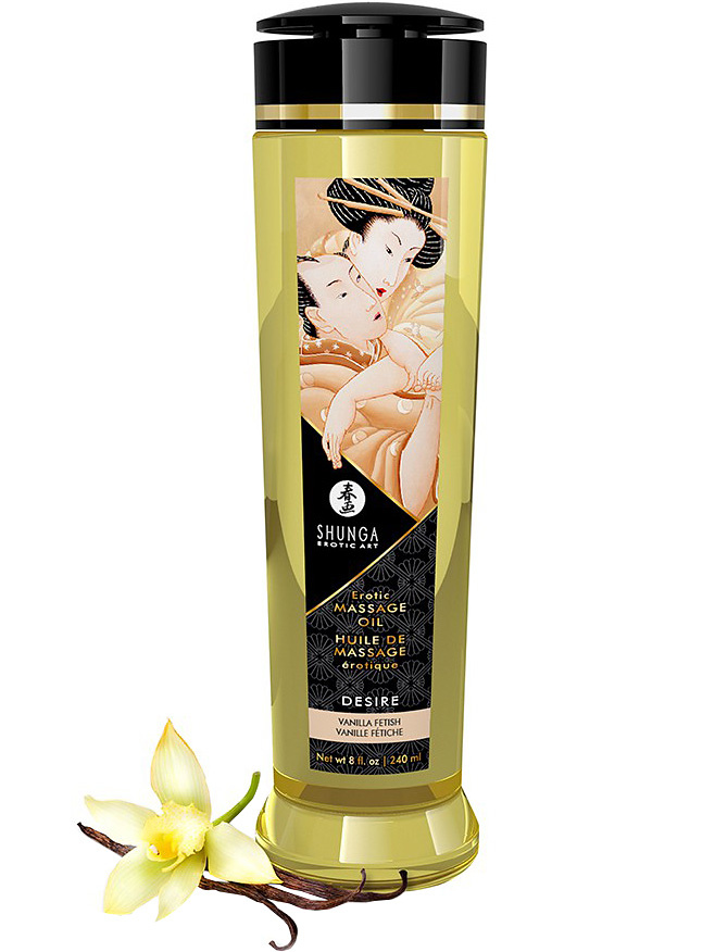 Desire Erotic Massage Oil, Vanilla