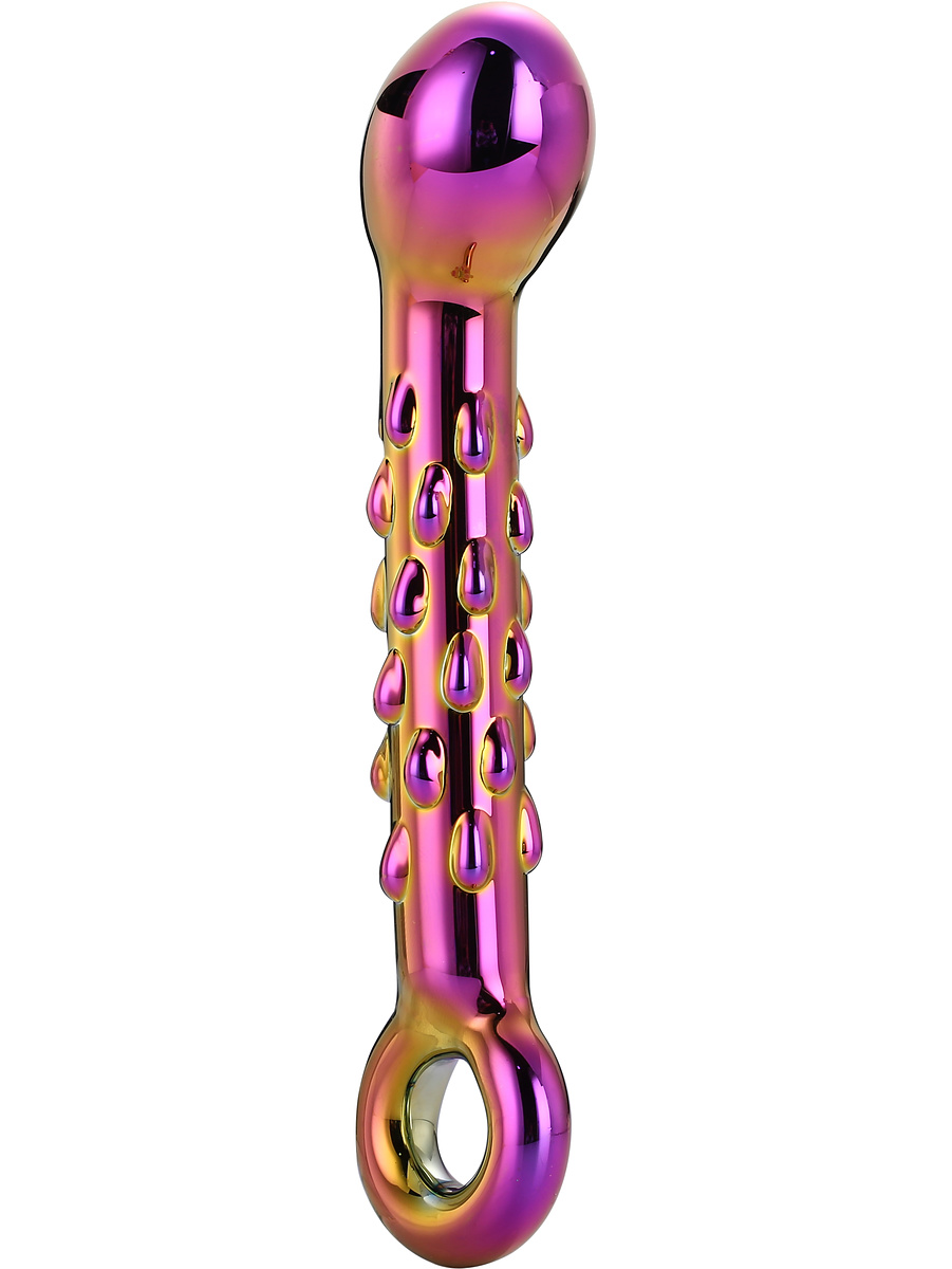 Glamour Glass, Ribbed G-Spot Dildo