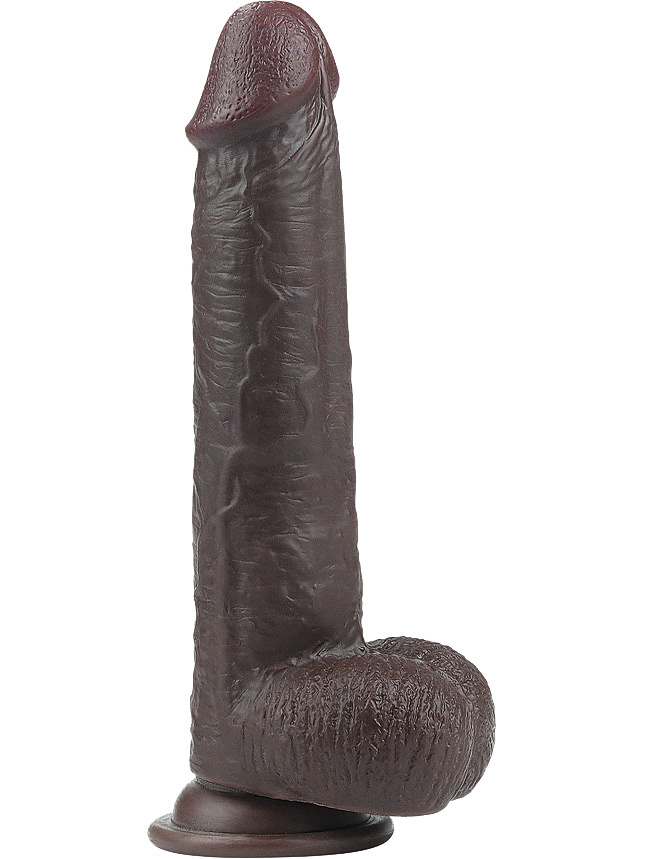 Sliding-Skin Dildo, 23 cm