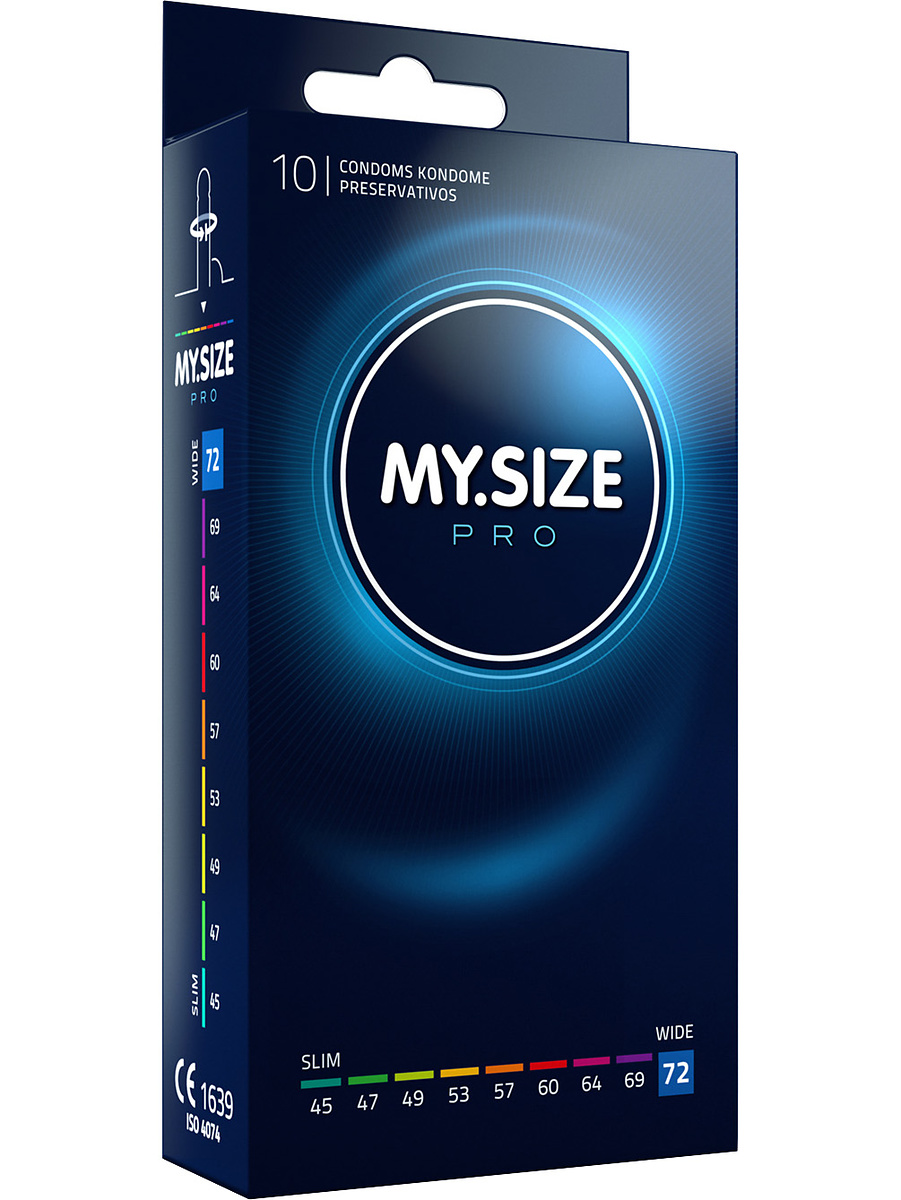 Pro 72mm Condoms, 10-pack