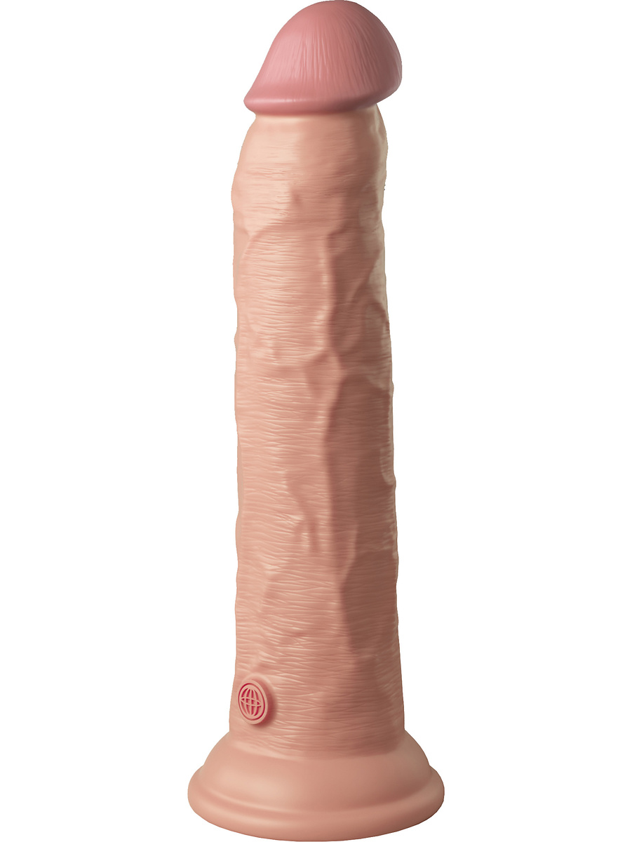 Elite, Dual Density Silicone Vibrating Dildo, 25 cm