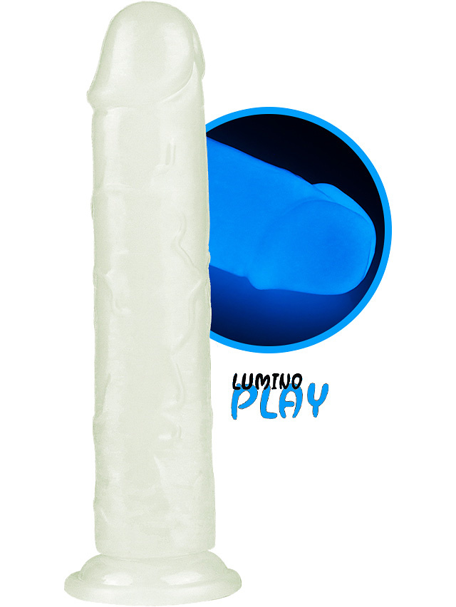 Lumino Play, Glow-In-The-Dark Dildo, 21 cm