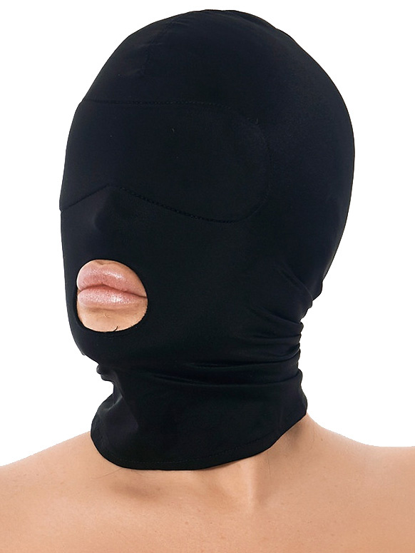 Stretchy Face Mask with Open Mouth