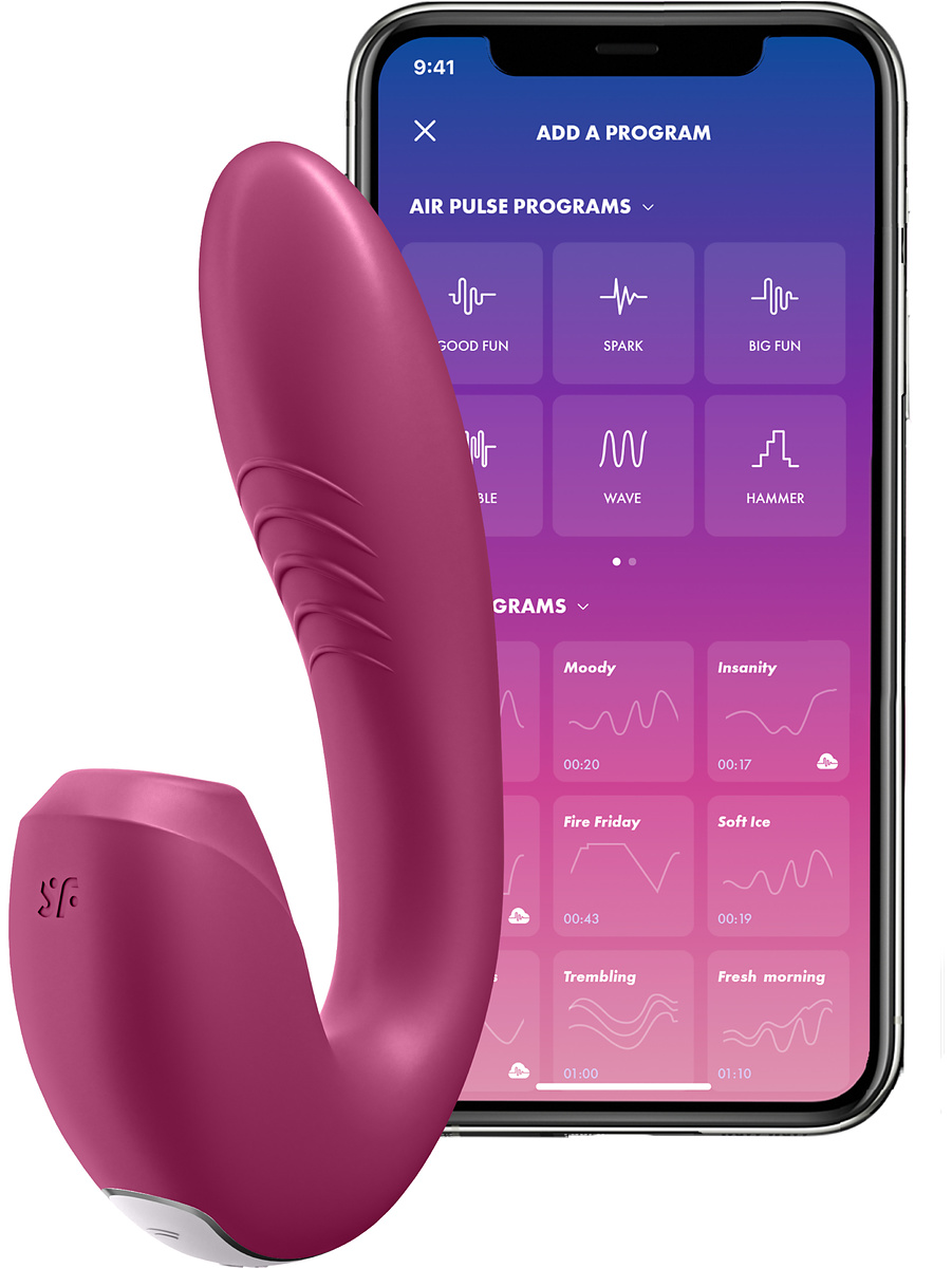 Sunray, Bluetooth Air Pulse Stimulator + Vibration