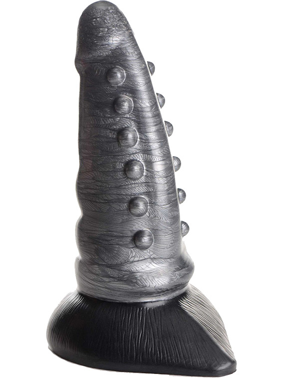 Beastly, Tapered Bumpy Silicone Dildo