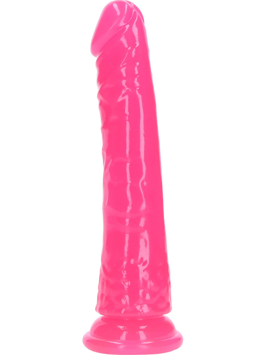 Glow-in-the-Dark Realistic Dildo, 15.5 cm