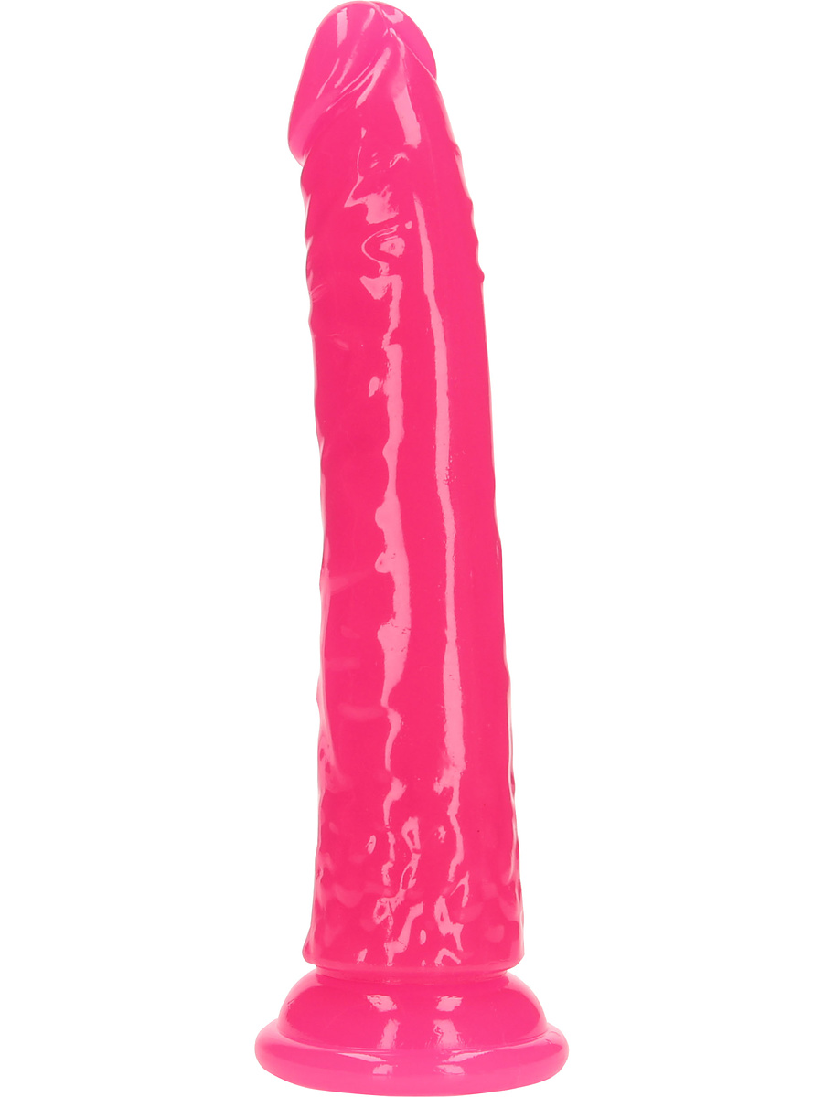 Glow-in-the-Dark Realistic Dildo, 20 cm