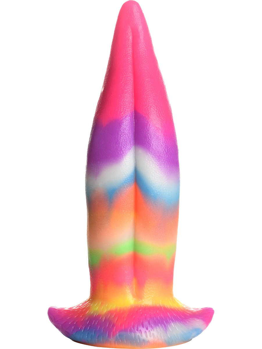 Unicorn Kiss, Glow-in-the-Dark Silicone Dildo