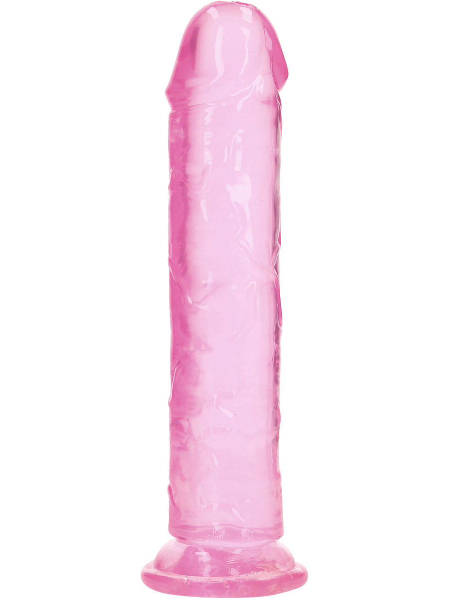 Crystal Clear Straight, Realistic Dildo, 23 cm