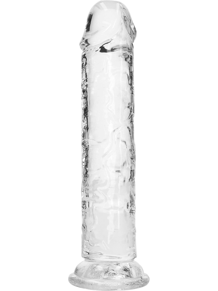 Crystal Clear Straight, Realistic Dildo, 18 cm