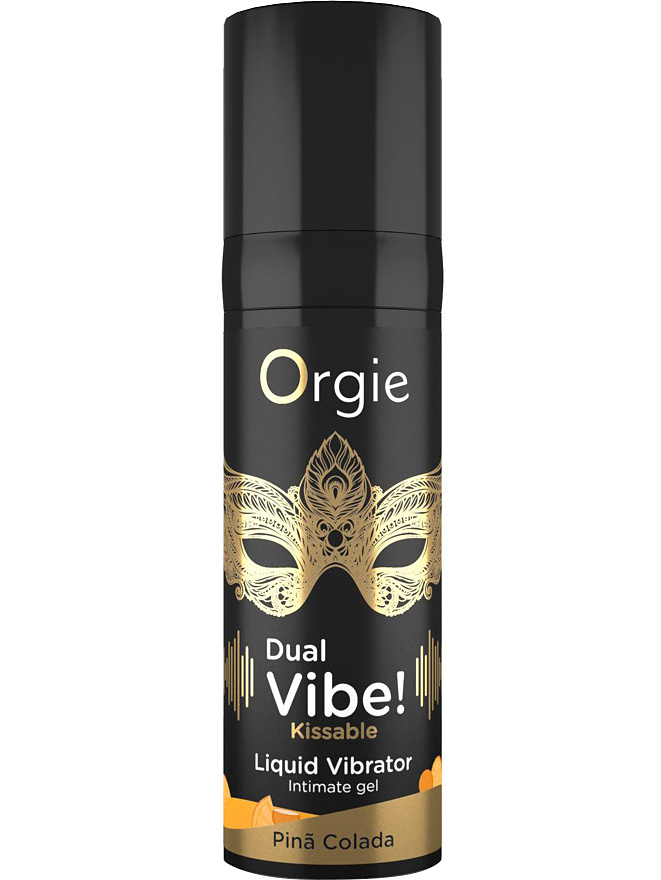 Dual Vibe! Liquid Vibrator Gel, Pina Colada