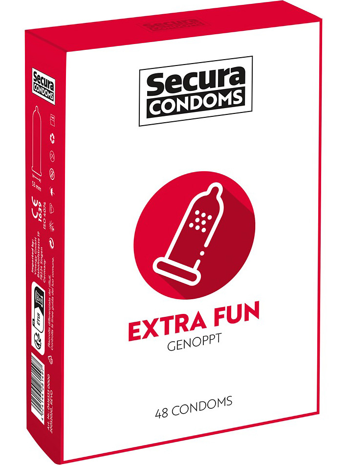 Extra Fun Condoms, 48-pack