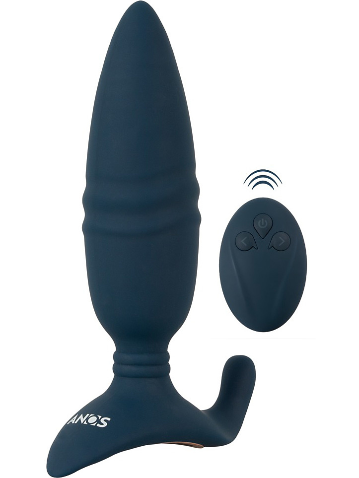 RC Thrusting Butt Plug with Vibration