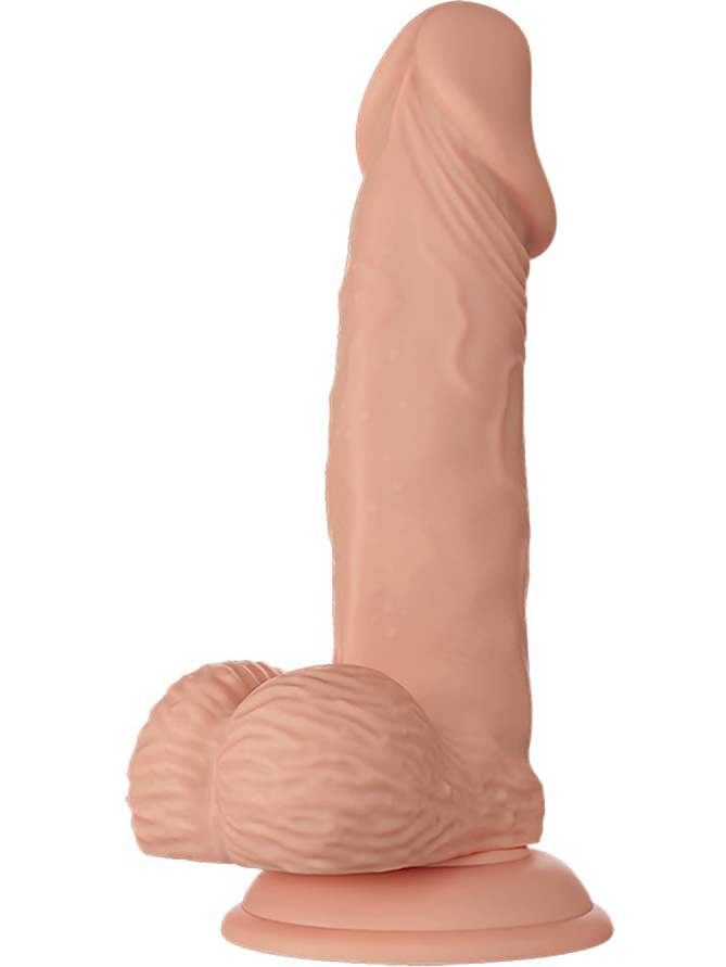 Beautiful Zebulon, Slide-Skin Dildo, 19 cm