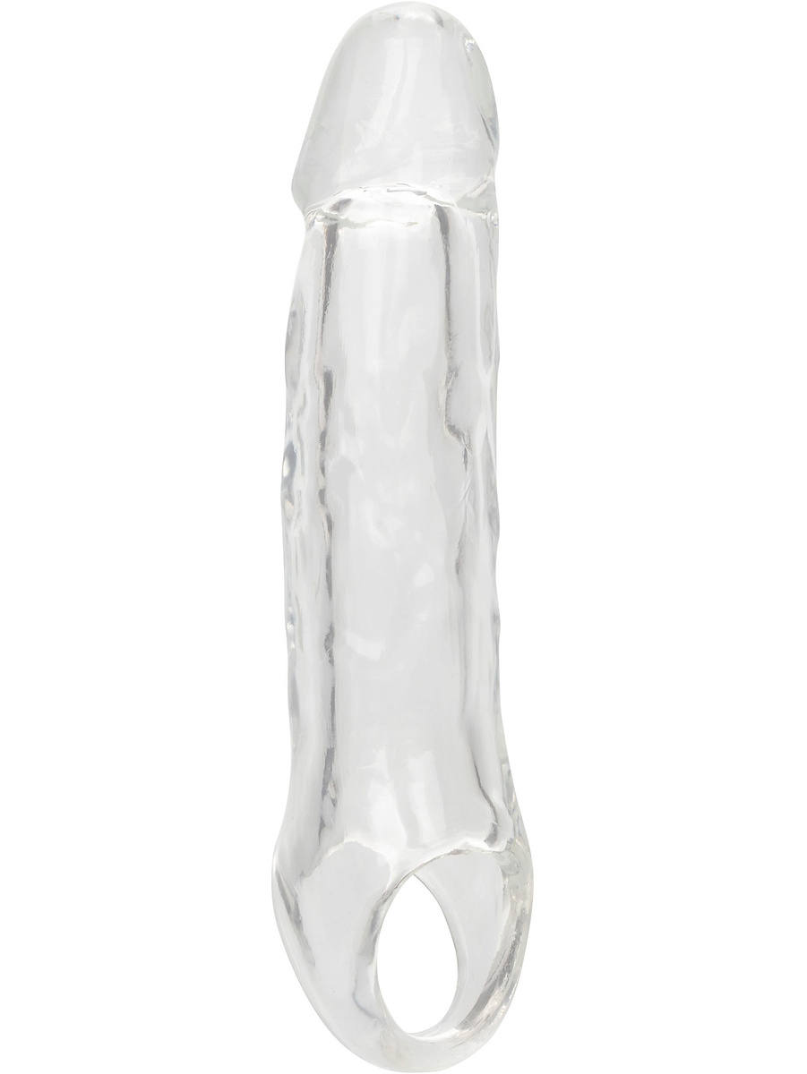 Clear Extension Penis Sleeve, 18 cm