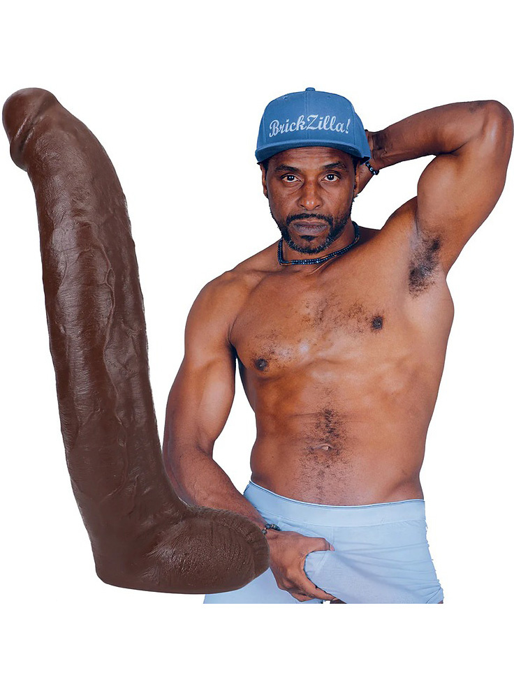 Brickzilla Realistic Dildo, 33 cm