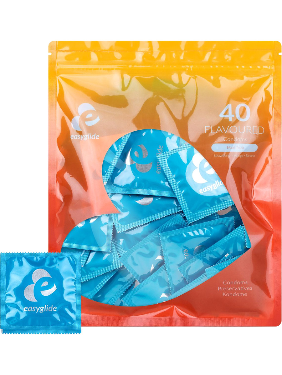 Flavored Condoms, 40-pack