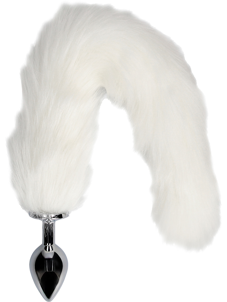 Fox Tail with Metal Butt Plug