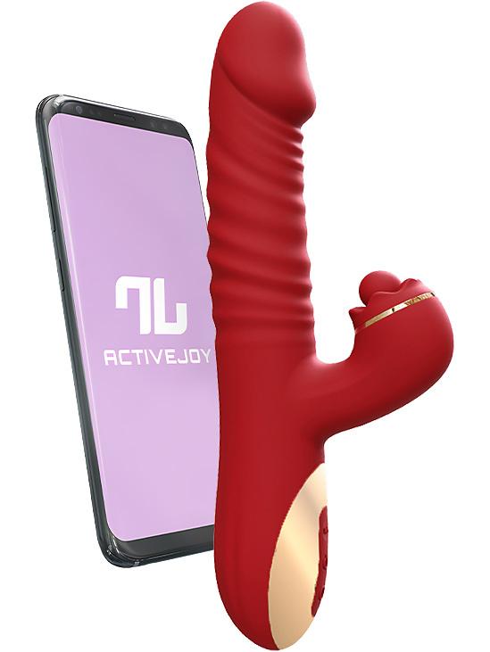 Ascen, Thrusting & Waving Rabbit Vibrator with App