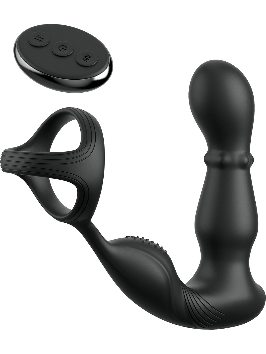 Ass-Gasm Slide & Glide, Penis Ring & Prostate Plug