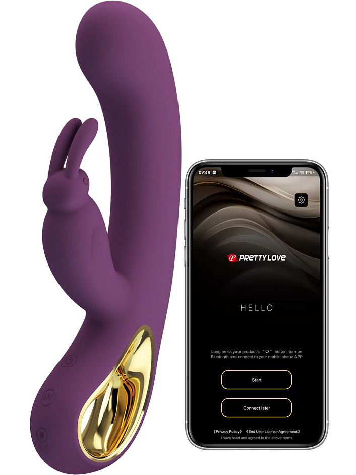 Liam, App Controlled Rabbit Vibrator