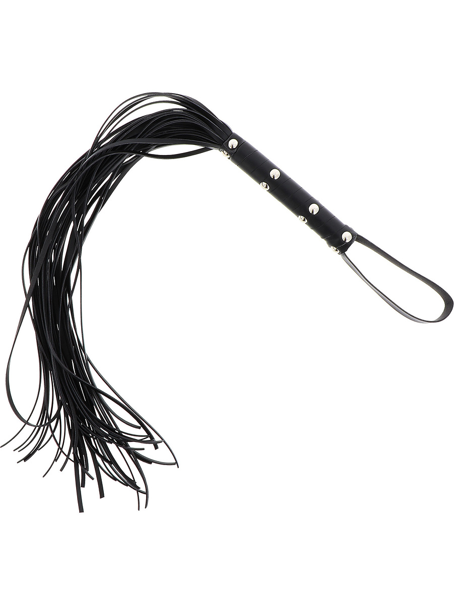 Extreme Long Studded Flogger Whip