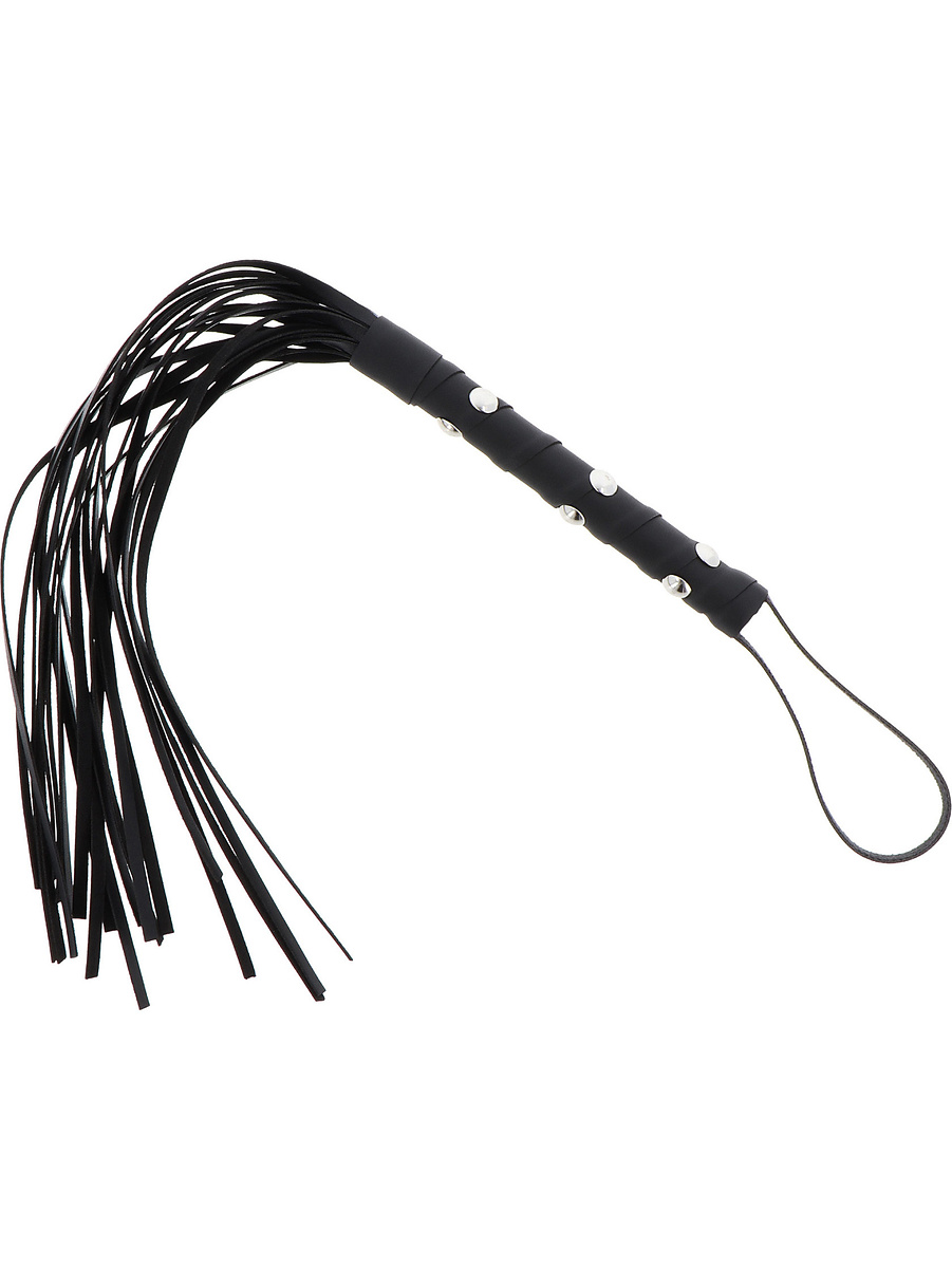 Extreme Short Studded Flogger Whip