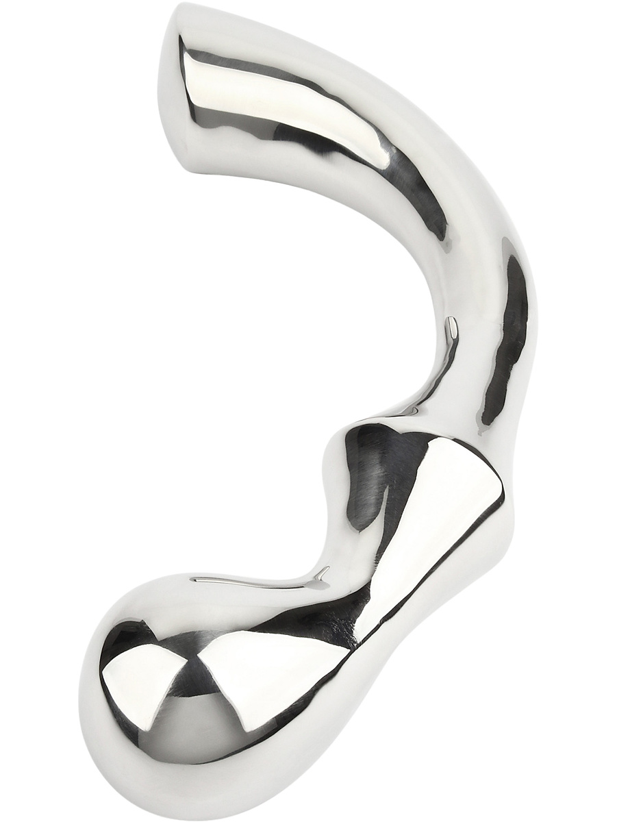 Deluxe G-Spot Wand in Stainless Steel