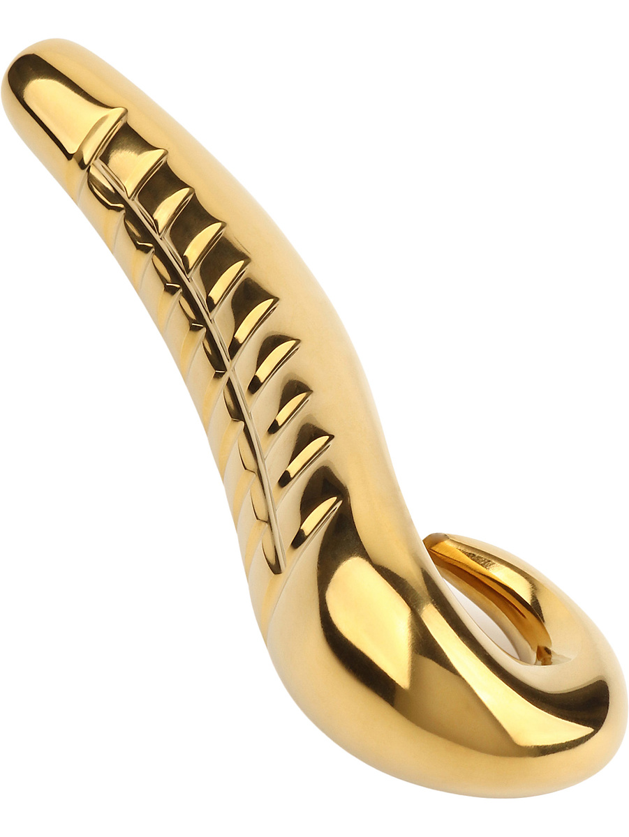 Devil's Tongue Dildo in Stainless Steel