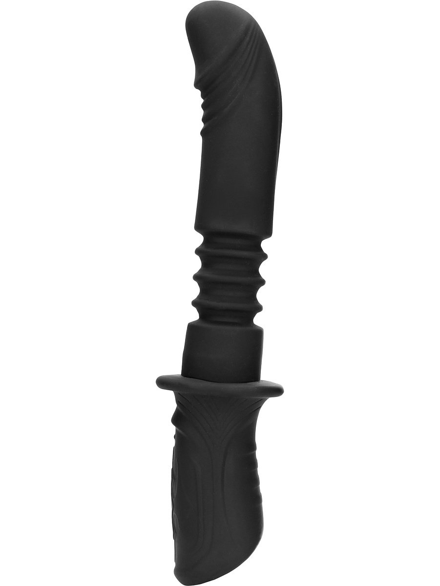 Handheld Silicone Thrusting Vibrator