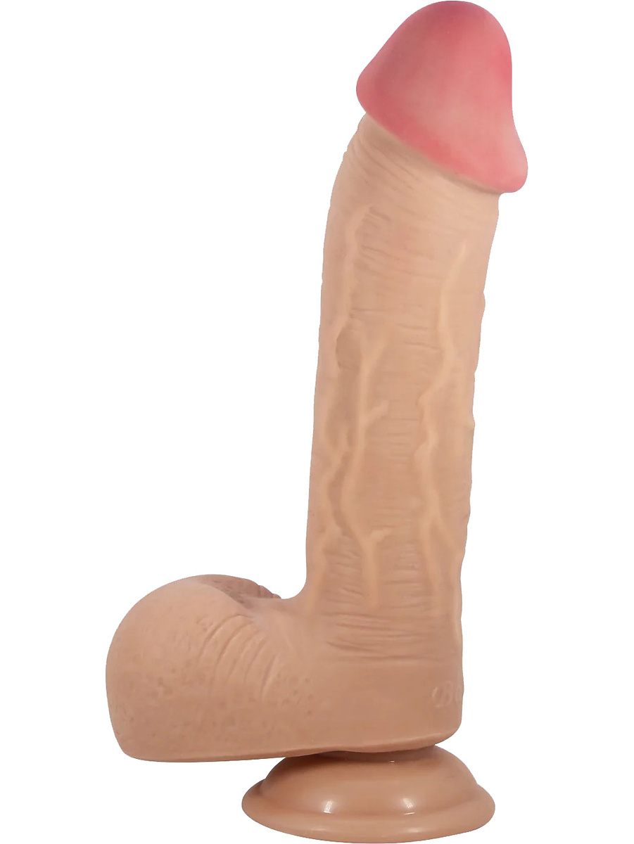 Emeka, Sliding Skin Dildo, 23 cm