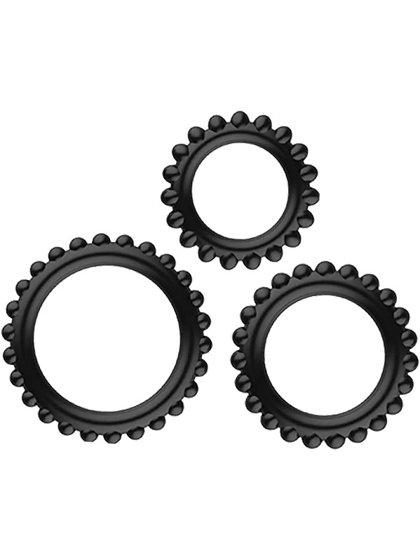 Titan No.1, Silicone Cock Ring Set