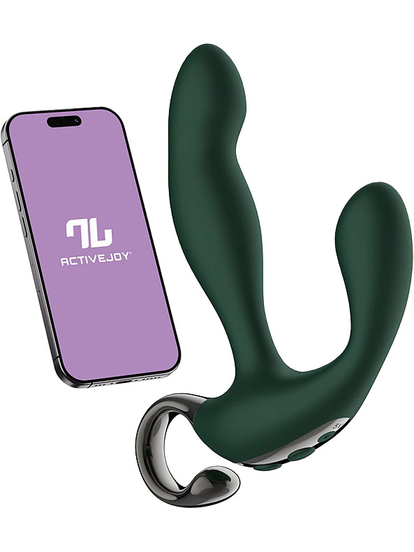 Greeny, Finger Wiggling Prostate Massager with App