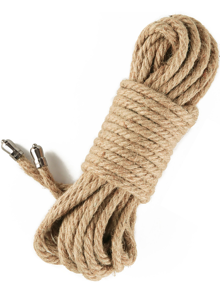 Rebellio Reign, Rustic Hemp Bondage Rope, 10 meters