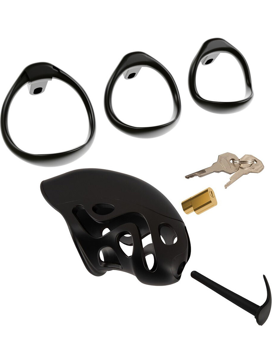 Cock Cage with Silicone Dilator