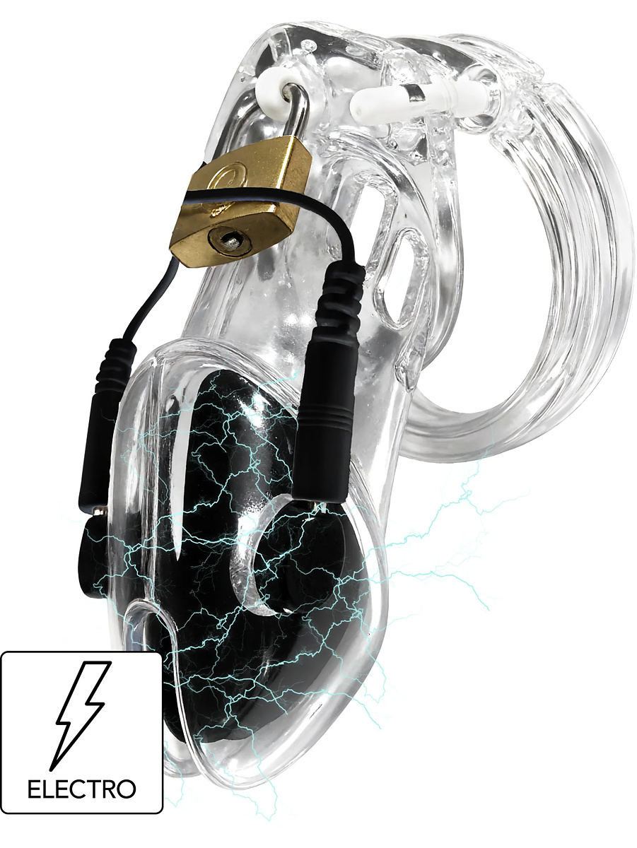 Extreme Chastity Cage with E-Stim