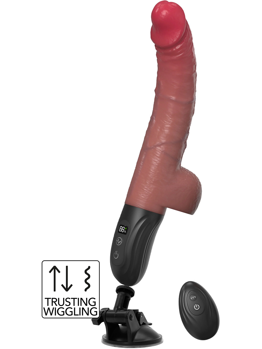 Realistic Wiggling Thrusting-Vibrator