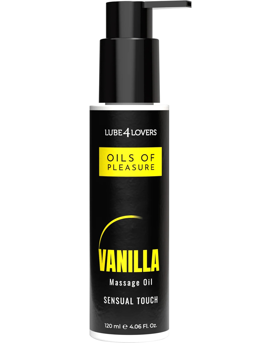 Oils Of Pleasure, Vanilla Massage Oil, 120 ml