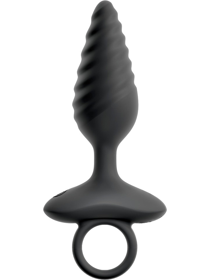 Twisted Anal Plug with Vibrator