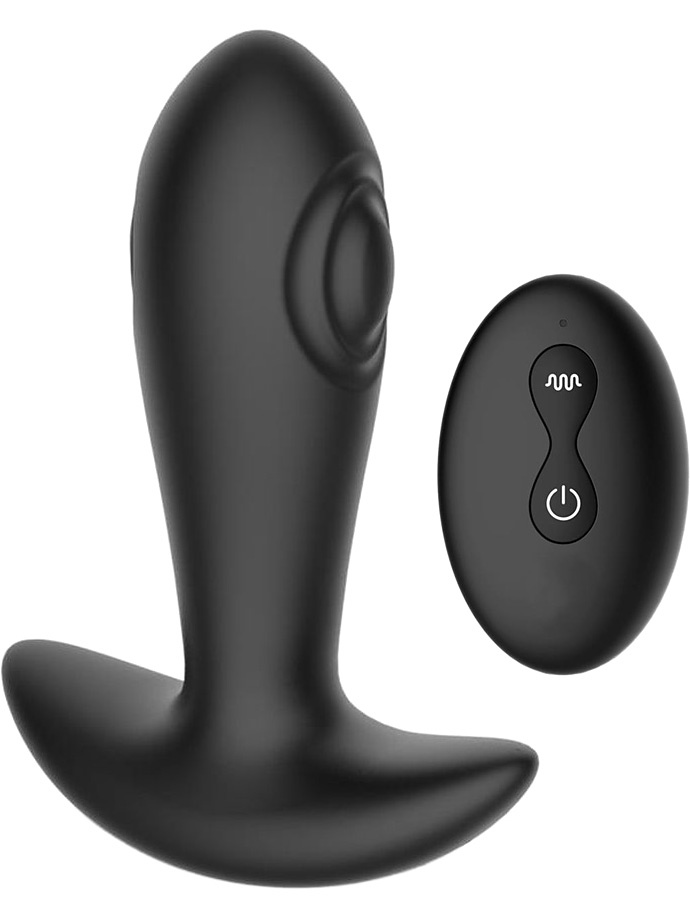 Milton, Dual Tapping Anal Plug with Remote